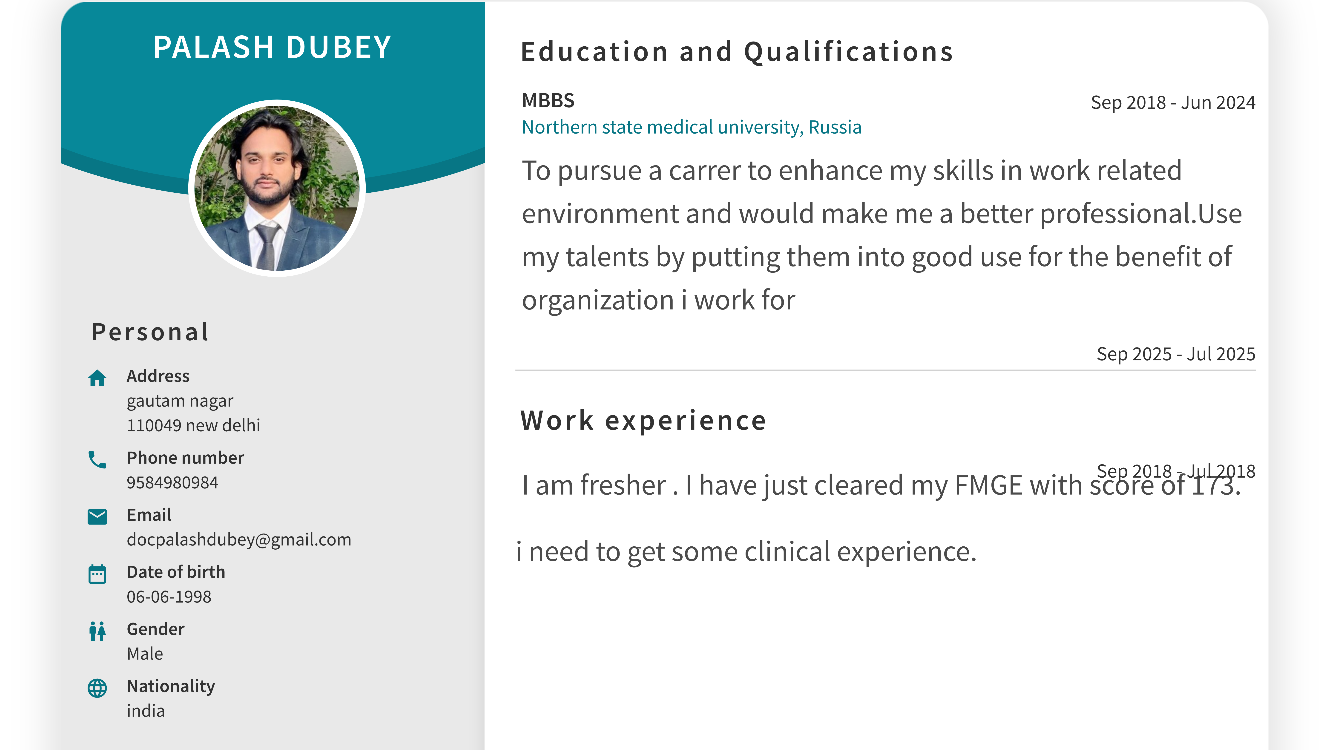 dr. palash English Speaking Home Tutor in Delhi Division