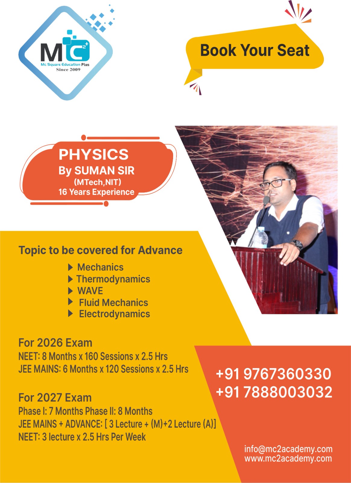 suman Physics JEE Main Home Tutor in Pune Division