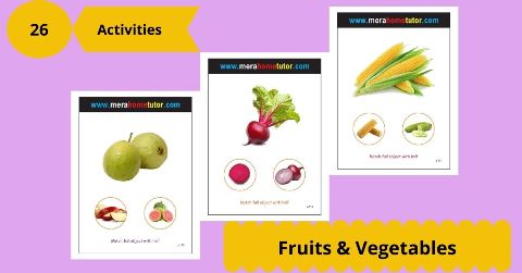 Fruits & Vegetables Flashcards